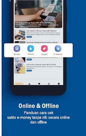 Cara Cek Saldo E-money  NFc Screenshot 3