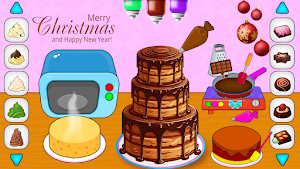 Doll Cakes Kitchen Set Cooking Screenshot 0
