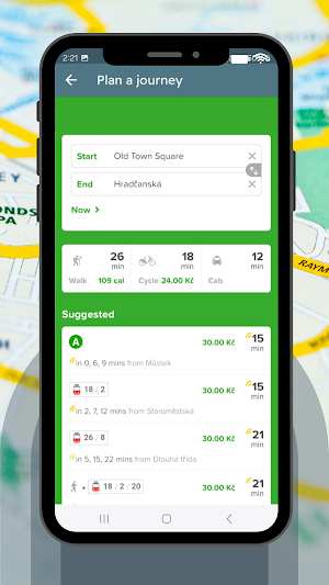 Prague Metro Map 2024 Screenshot 2