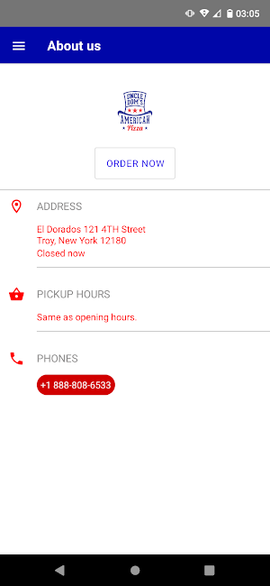 Uncle Dom's American Pizza Screenshot 3