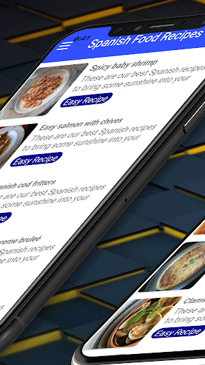 Spanish Food Recipes Screenshot 1