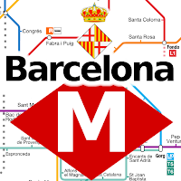 Barcelona Metro Map