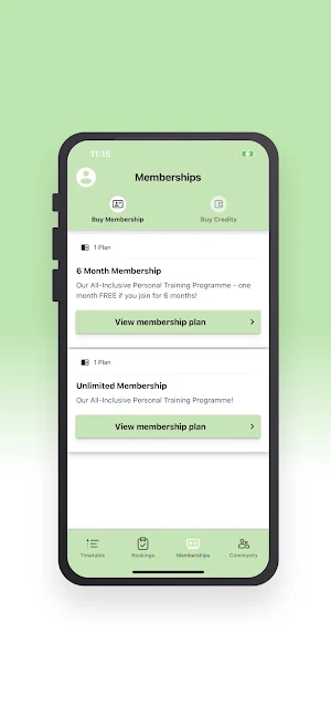 Pod Personal Training Screenshot 1
