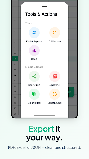 CSV Viewer & Editor - Fast Screenshot 2