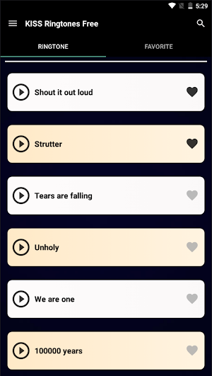 KISS Ringtones Screenshot 1