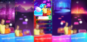 Vlad and Niki Dance Tiles Hop Screenshot 0