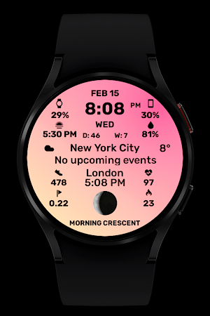 SuperGradient Watch Face Screenshot 3