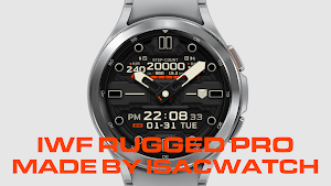 IWF Rugged Pro watch face Screenshot 0