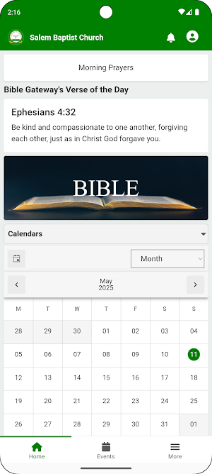 Salem Baptist Church Screenshot 1
