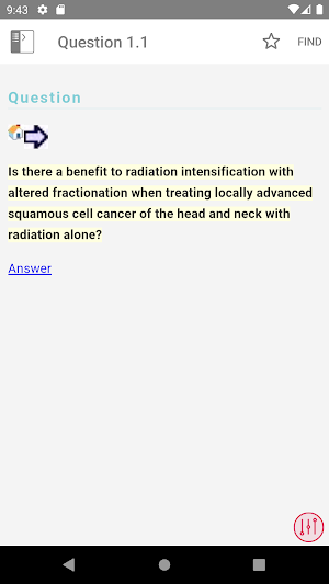 Radiation Oncology Question Review Screenshot 3