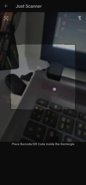 Just Scanner!! Screenshot 1
