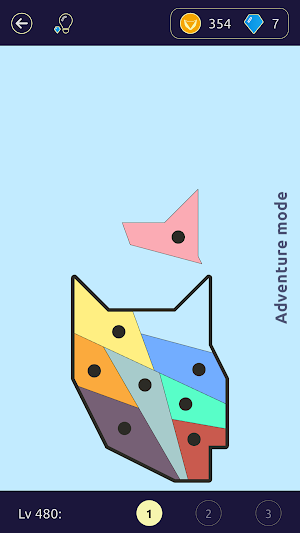 Owlyfit - Tangram Shape Match Screenshot 1