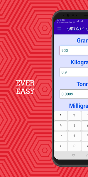 Weight Converter - kg to pounds Screenshot 2