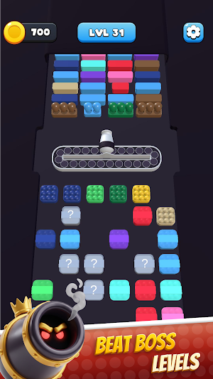 Pop Cannon Sort: Color Puzzle Screenshot 3