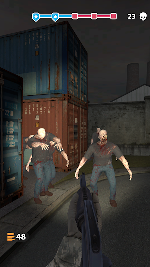 Dead Enemy: 3D Zombie Shooter Screenshot 2