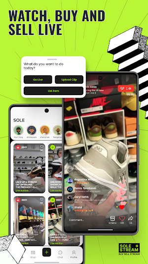 Sole Stream: Your Sneaker Hub Screenshot 0