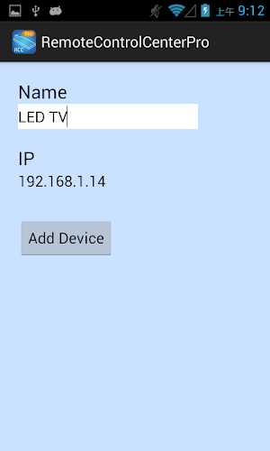 Remote Control Center PRO Screenshot 2