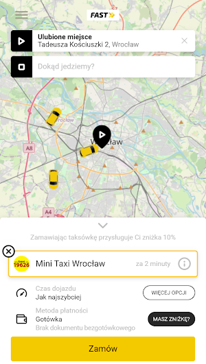 FAST Taxi Screenshot 1