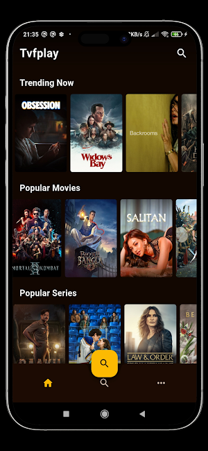 Tvfplay : Movies & TV Shows Screenshot 1
