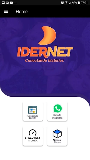 IderNet Telecom - Aplicativo O Screenshot 3
