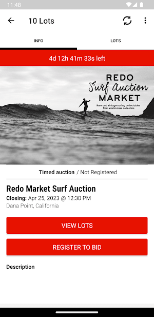 Redo Market Auctions Screenshot 1