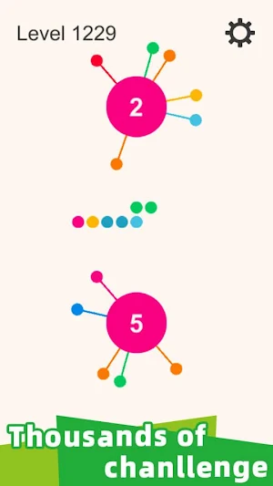 Crazy Two Wheel - Dots Allot Screenshot 1