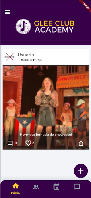 Glee Club Academy App Screenshot 1