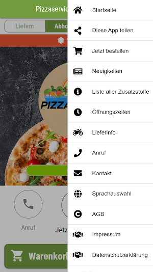 Pizzaservice Schwabhausen Screenshot 2