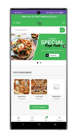 ZeeG Delivery Screenshot 1