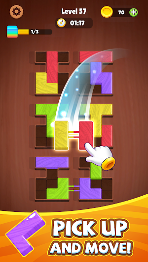 Wood Block Sort:Puzzle Screenshot 1