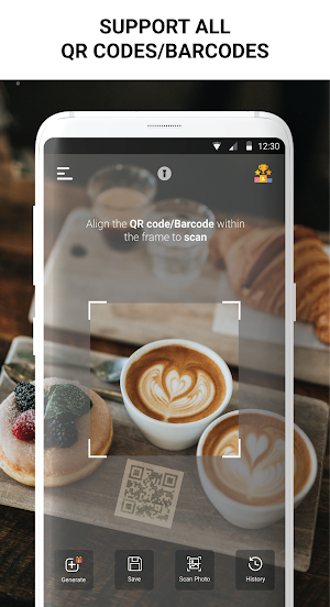 QR Code Reader & Barcode Scanner Screenshot 2