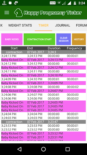 Happy Pregnancy Ticker Screenshot 2