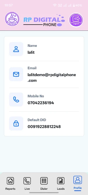 Digital Phone Screenshot 2