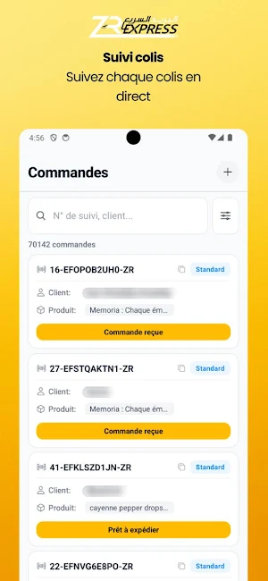 ZR Express Fournisseur Screenshot 0