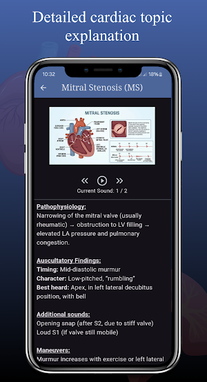 MN Auscultation: Heart & Lung Screenshot 1