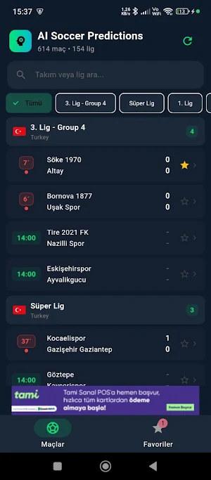 Ai Soccer Predictions Screenshot 0