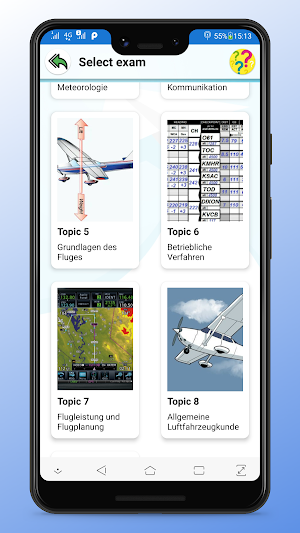 EASA Deutsch PPL A/C EXAM Prep Screenshot 0