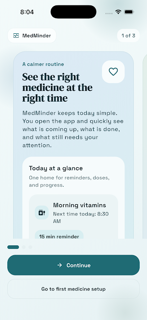 MedMinder - Medicine Tracker Screenshot 0