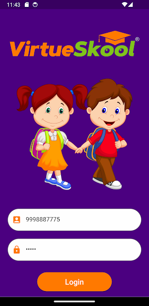 VirtueSkool Parent App Screenshot 0