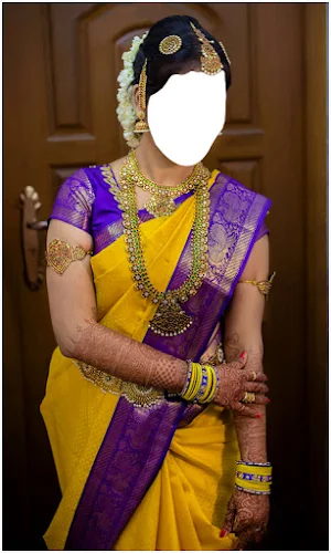 Tamilnadu Sarees Photo Montage Screenshot 2