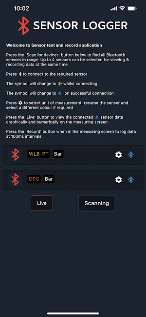 Sensor Logger Screenshot 0