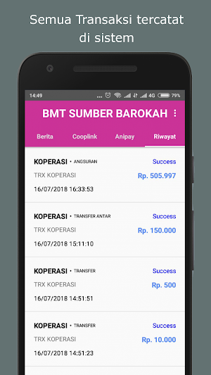 BMT SUMBER BAROKAH Screenshot 3