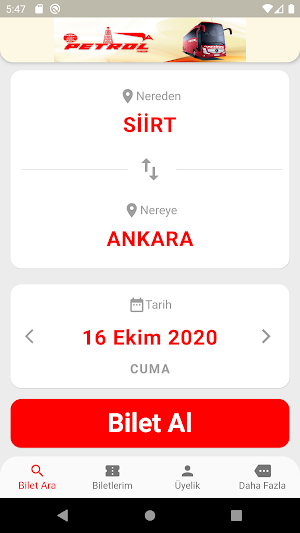 Siirt Petrol Turizm Screenshot 0