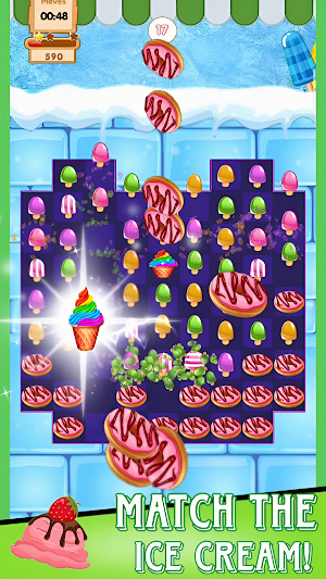 Ice Cream Island: Match 3 Fun Screenshot 0