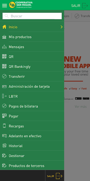 Cooperativa San Miguel, Inc. Screenshot 1