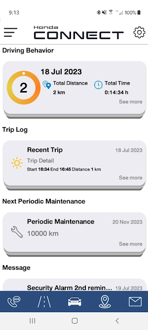 Honda CONNECT One Screenshot 2