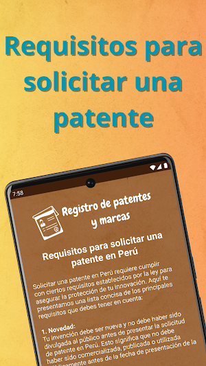 Registro de Patentes y Marcas Screenshot 3
