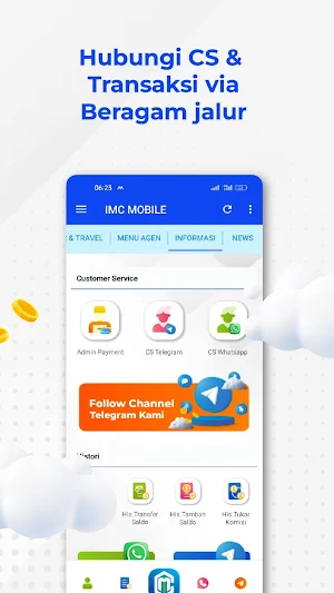 IMC MOBILE Screenshot 1