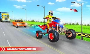 ATV Quad Bike Race- Stunt Simulator Screenshot 0