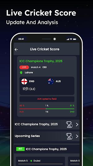 Live Cricket TV HD Screenshot 2